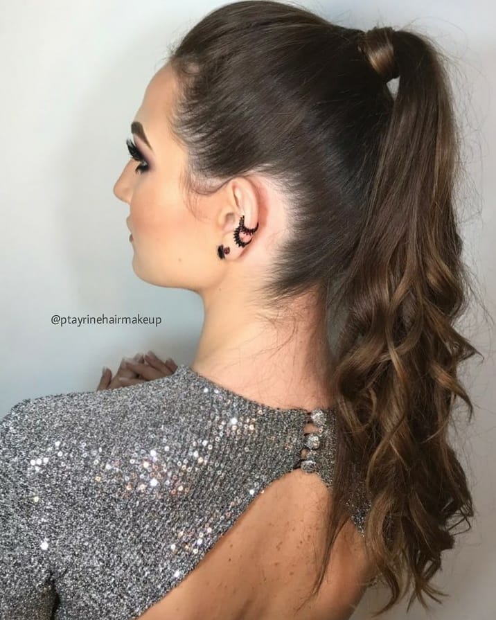 truque rabo de cavalo comprimento