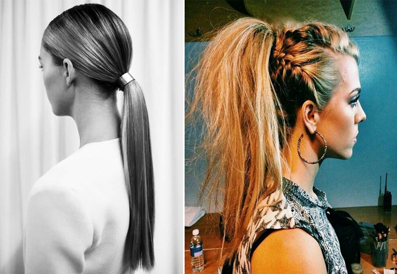 como fazer rabo de cavalo