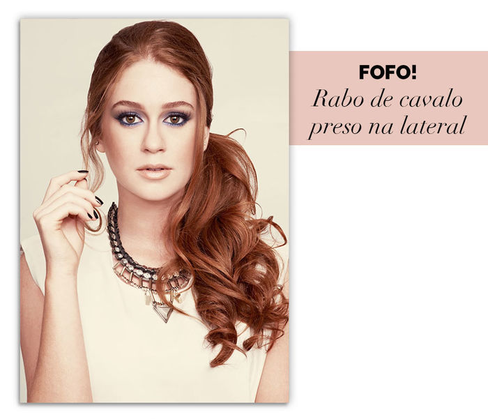 rabo de cavalo bagunçado