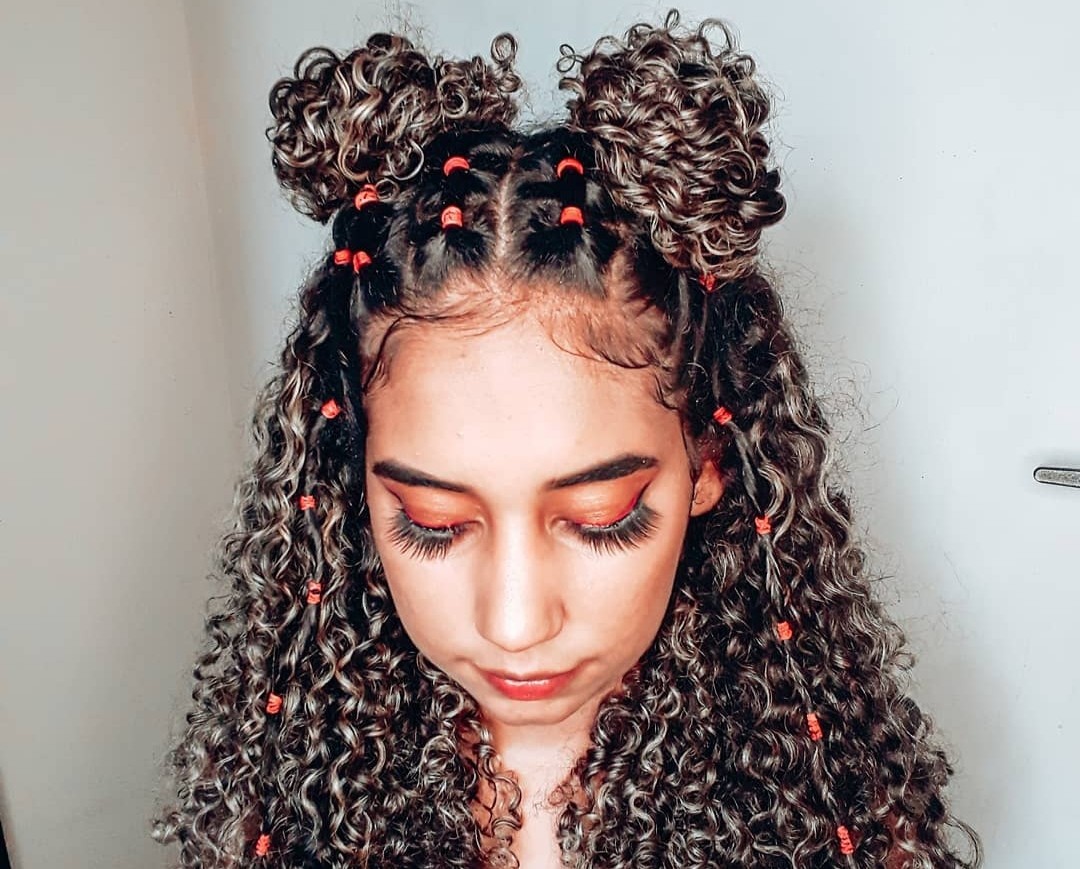 ideias de penteados com liguinhas