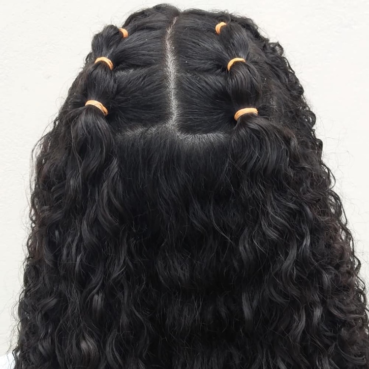 penteados com liguinhas vs tranças tradicionais