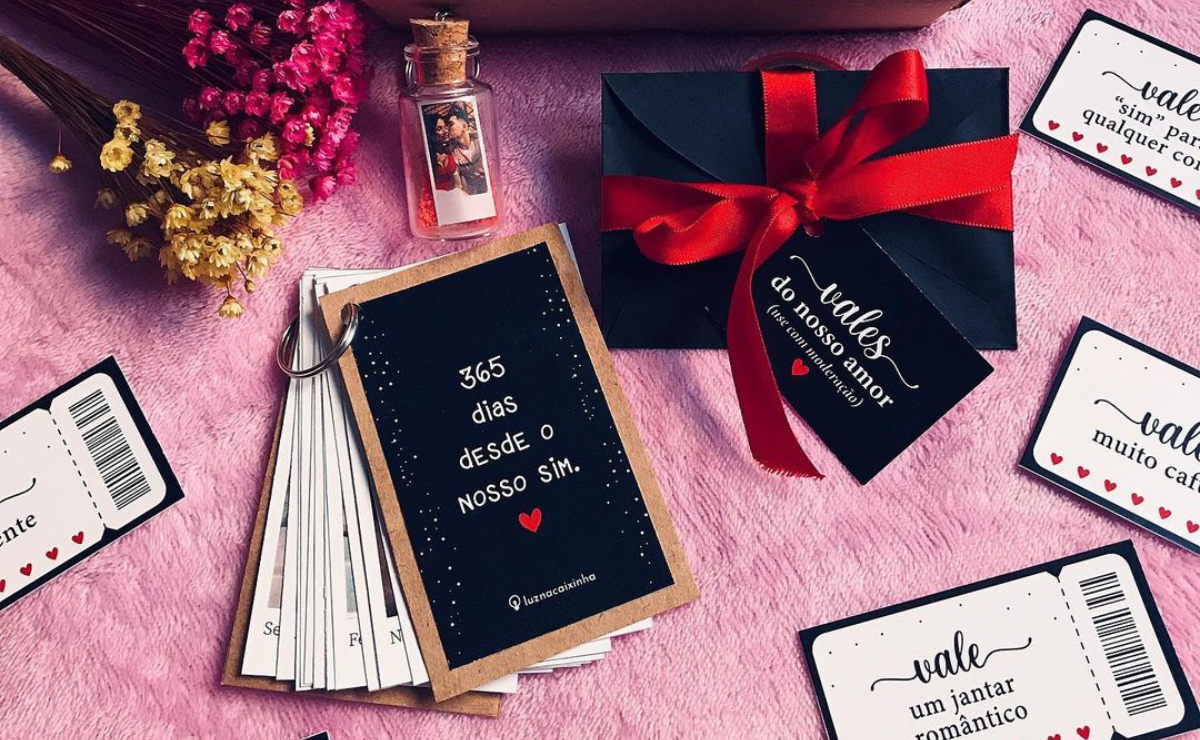 presente romântico para namorado