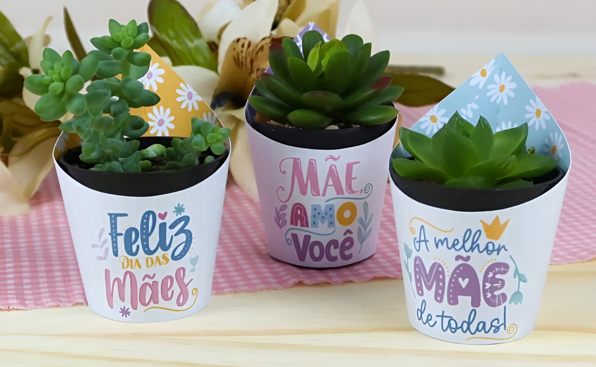 kit de jardinagem para mãe dia das mães