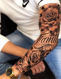 ideias de tatuagem masculina no braço