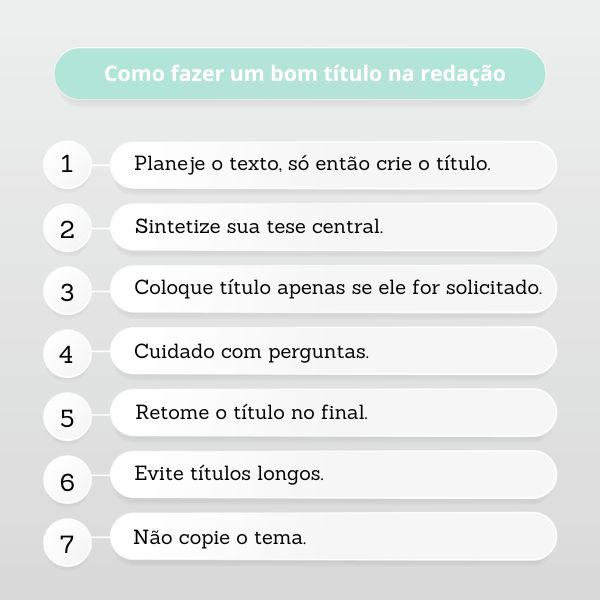 ideias de títulos para trabalhos escolares