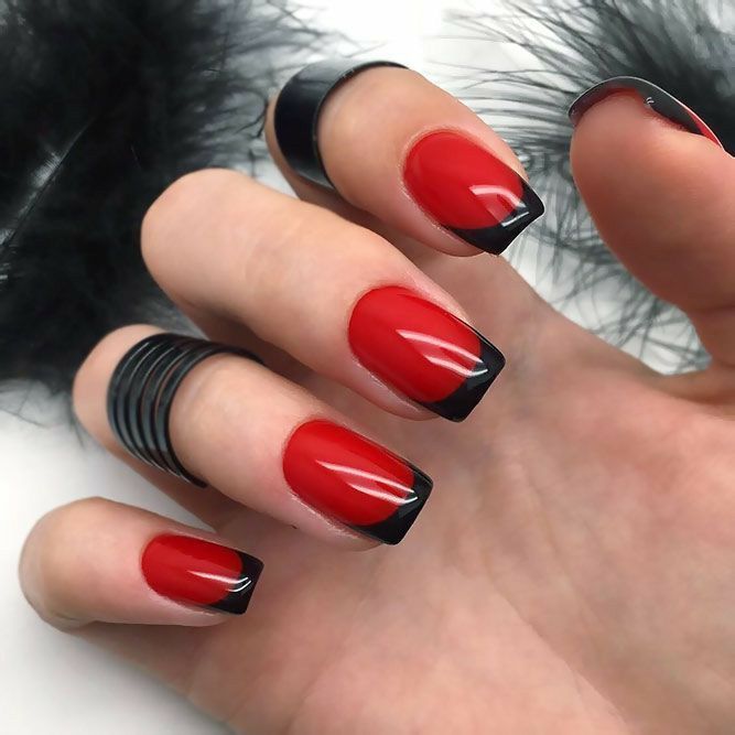Significado das Cores: O que Suas Unhas Preto e Vermelho Transmitem?