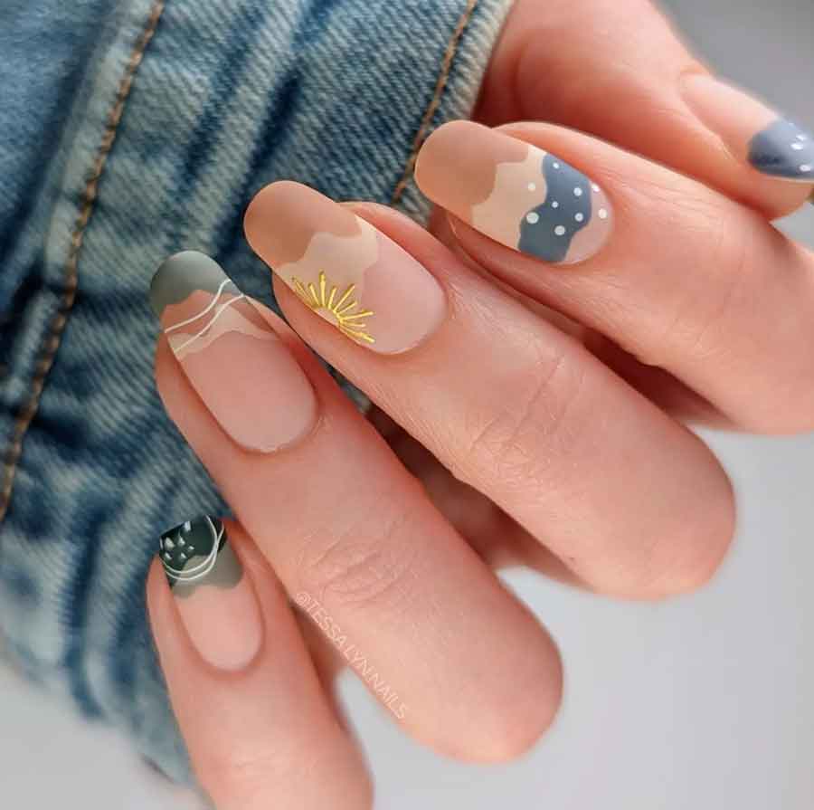 unhas decoradas para festa