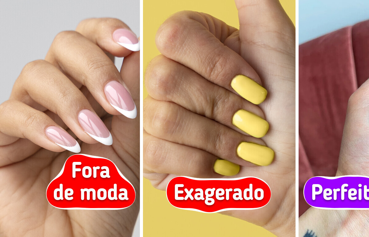 unhas discretas e chiques