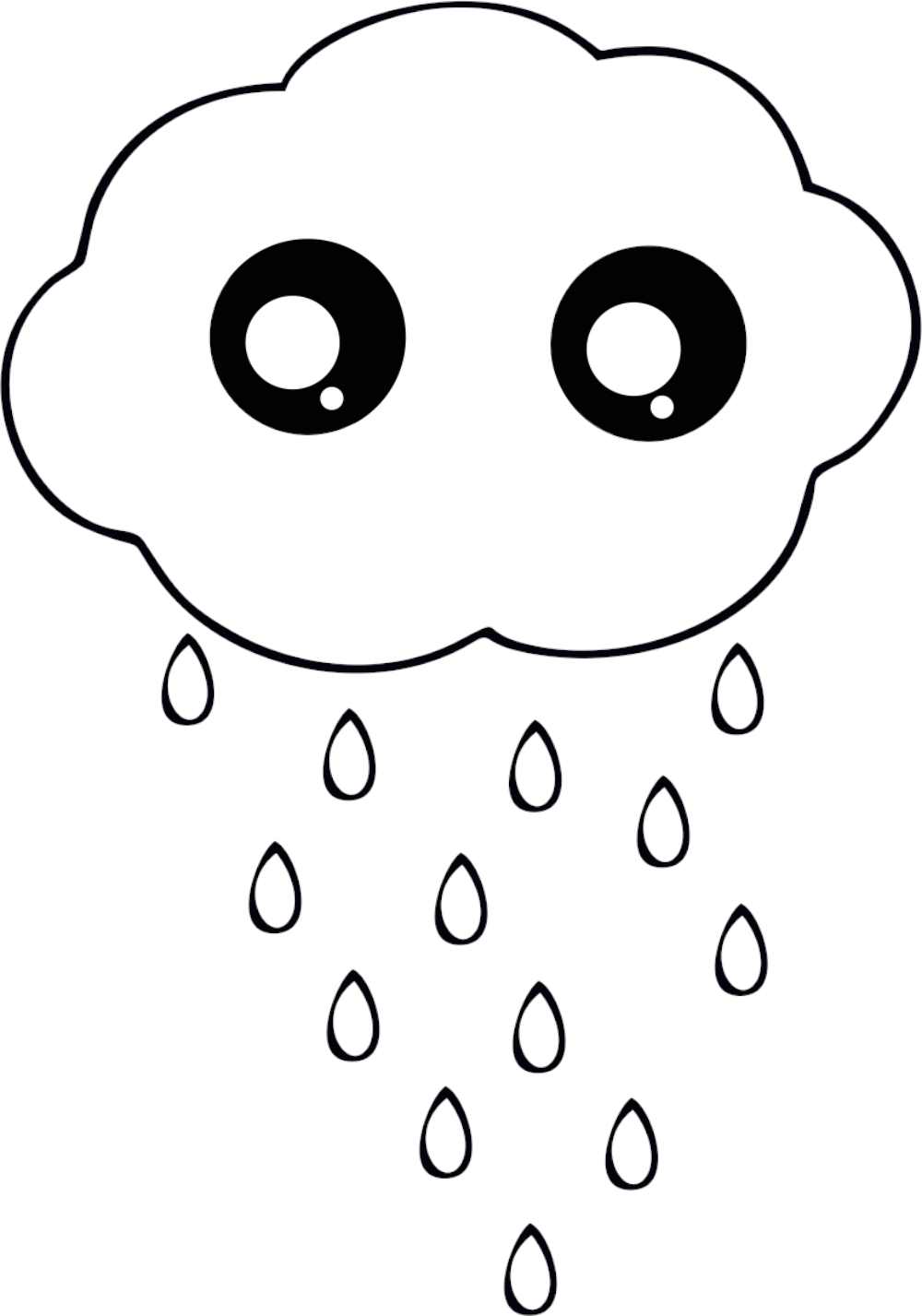 desenhos fofos de comida