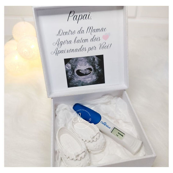 ideias para anunciar gravidez