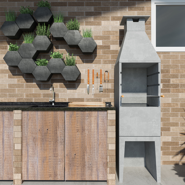 ideias para area de churrasco