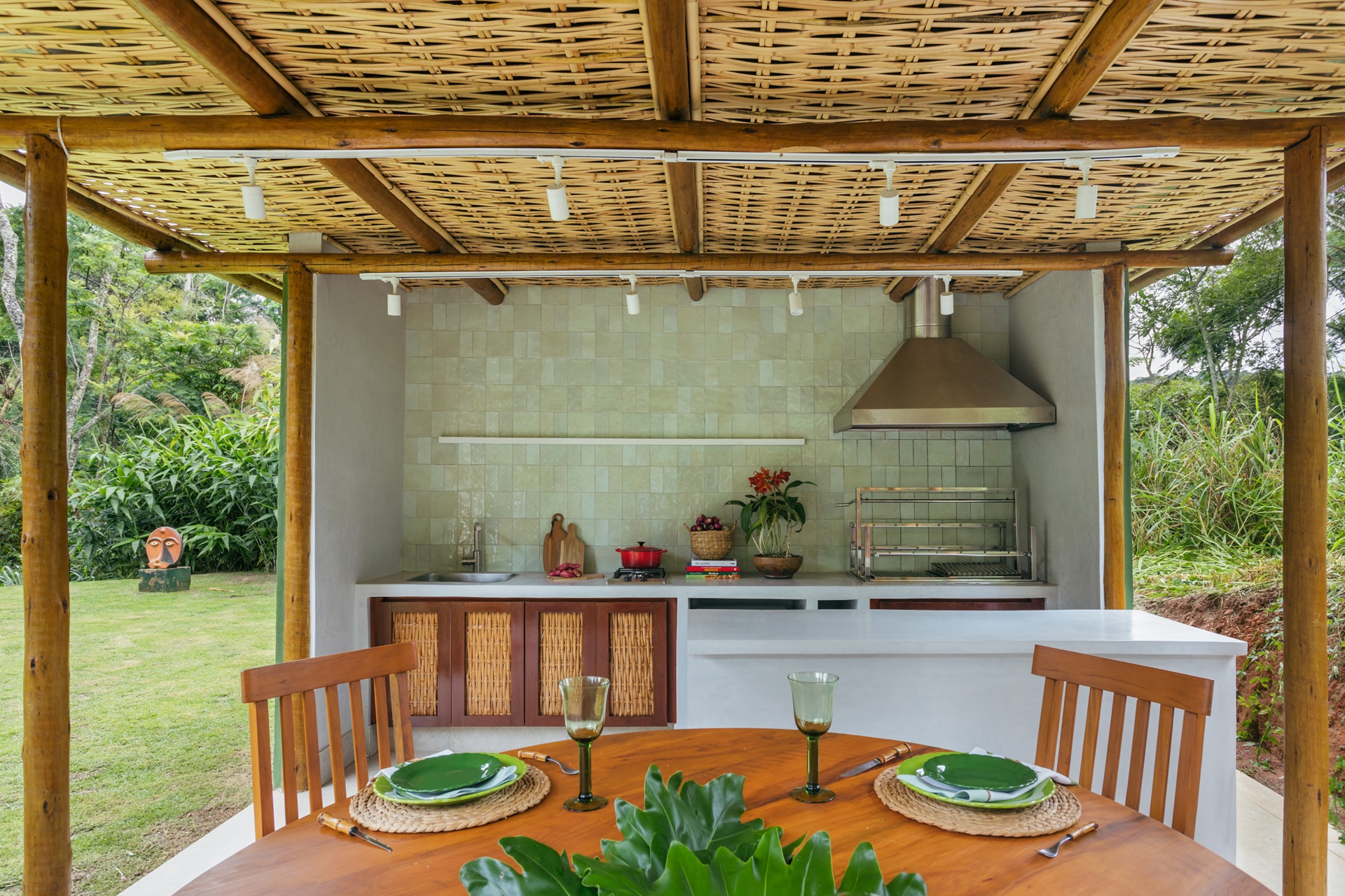 quanto custa para montar uma área de churrasco completa