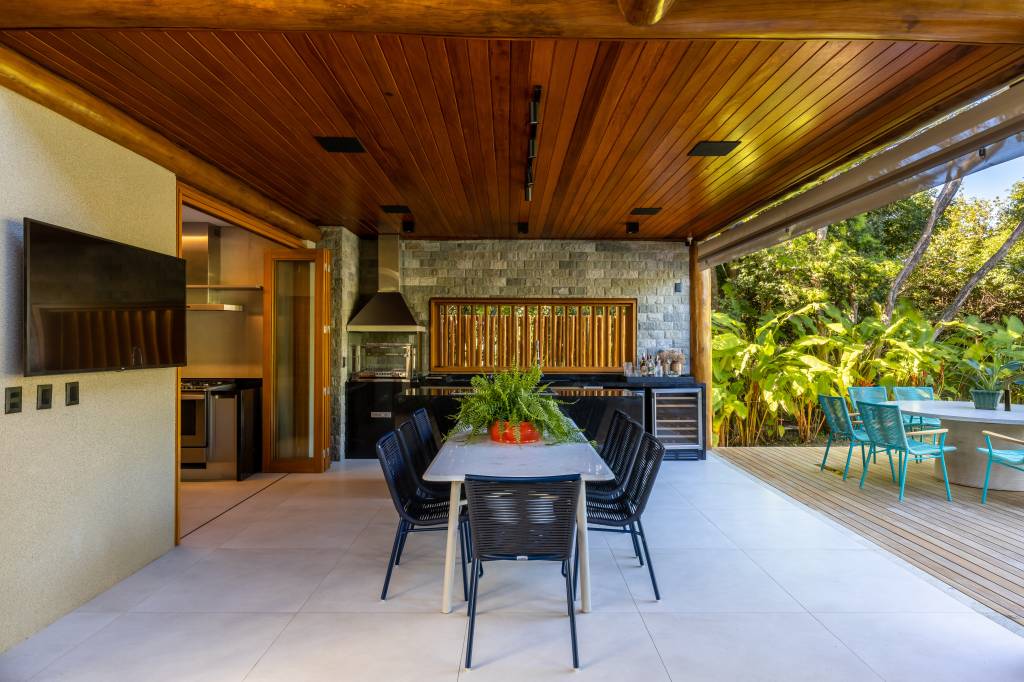 ideias para area de churrasco