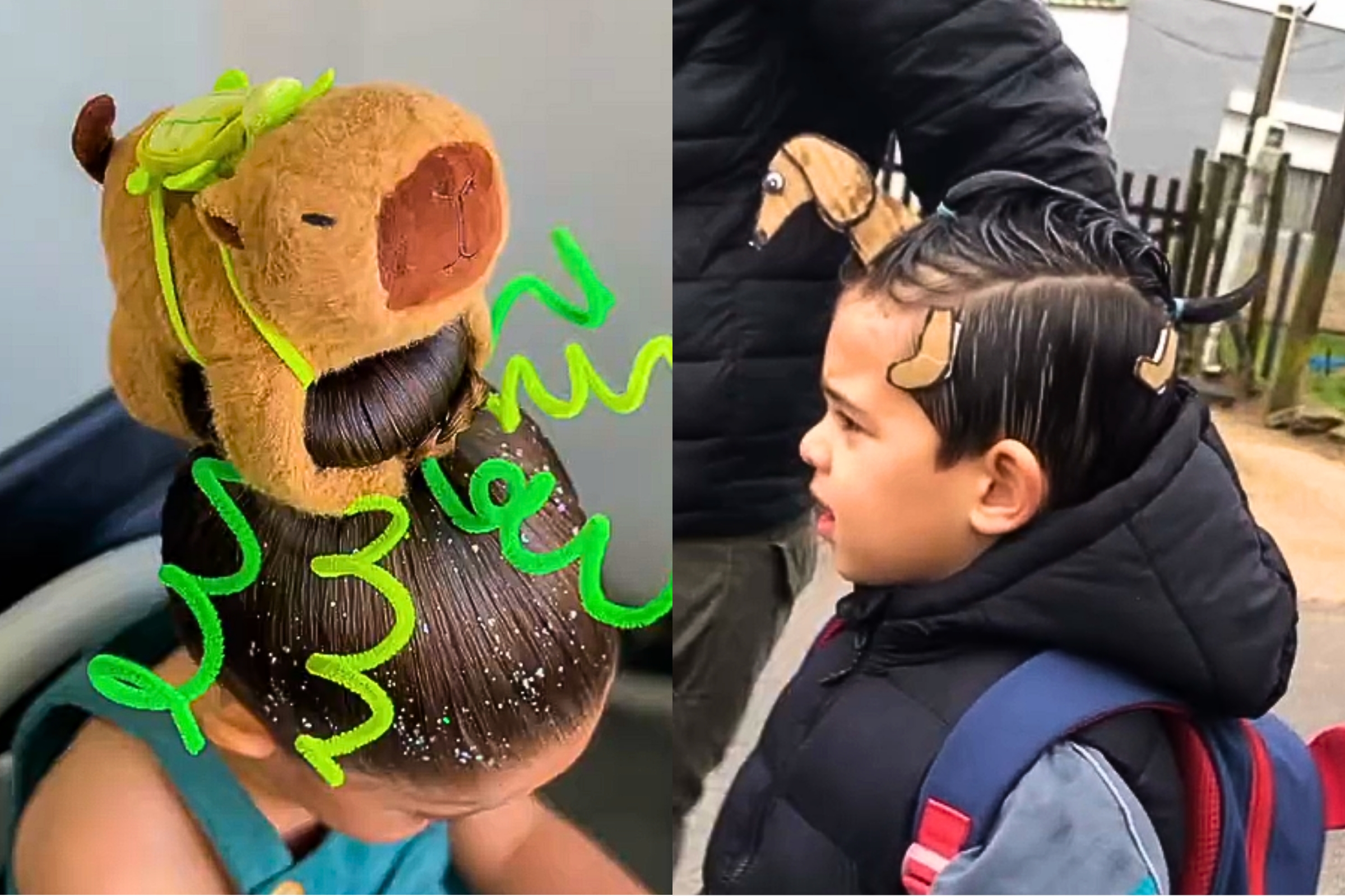ideias cabelo maluco para meninos