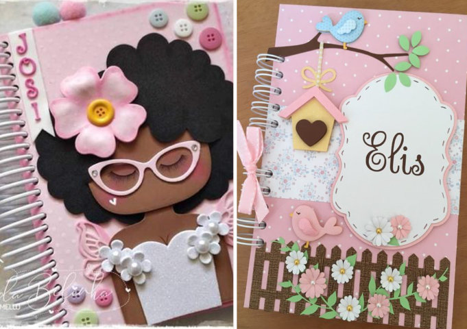 ideias para capa de caderno