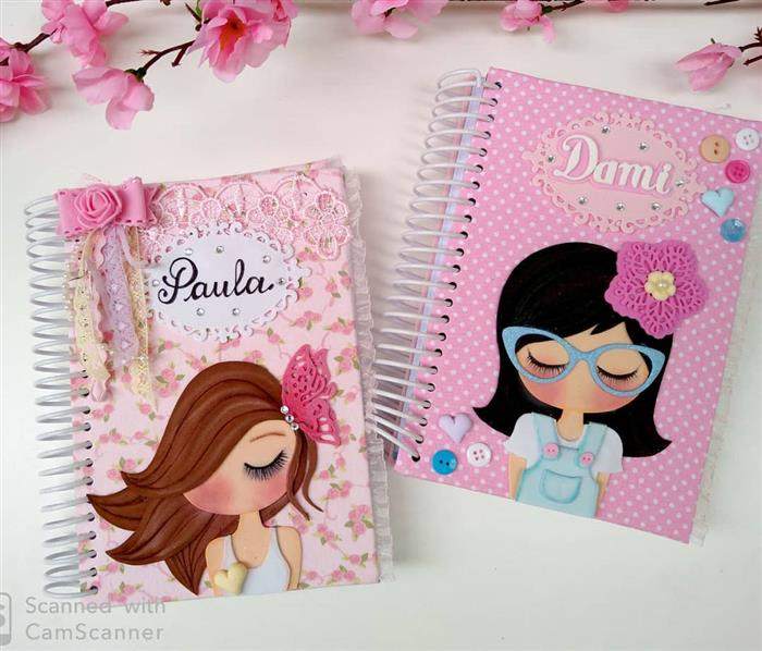 ideias para capa de caderno