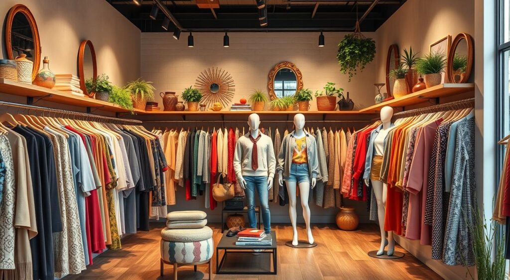 ideias para loja de roupas