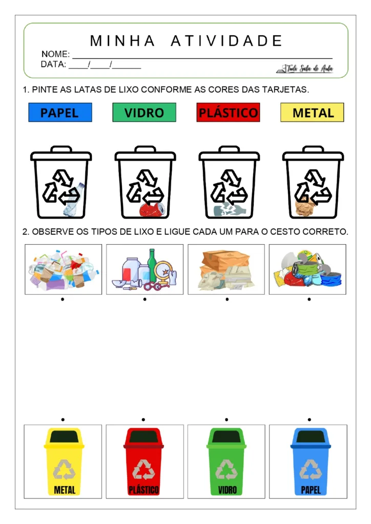 ideias de projetos meio ambiente educação infantil lúdicos
