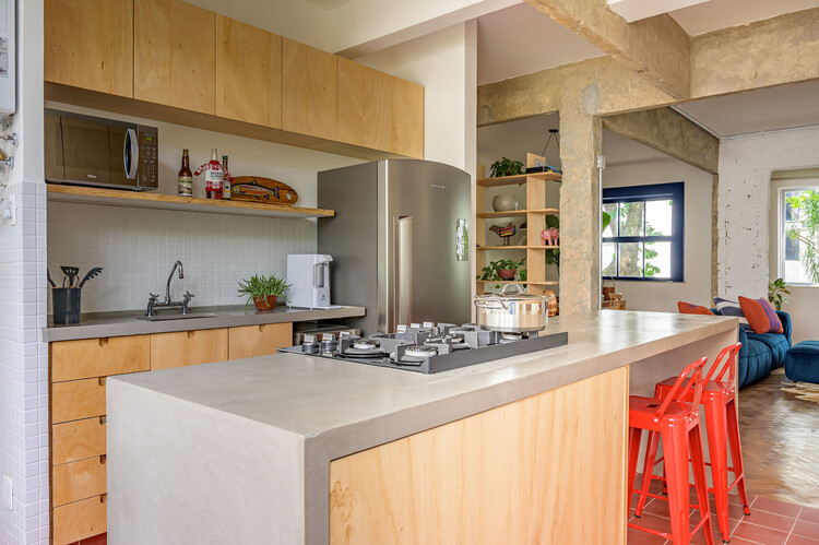 ilha de cozinha com 2 metros de comprimento