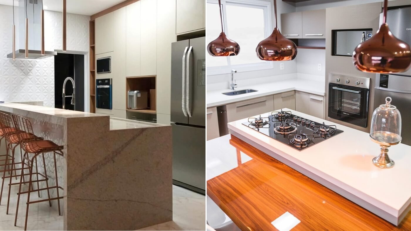 erros comuns ao escolher ilha de cozinha