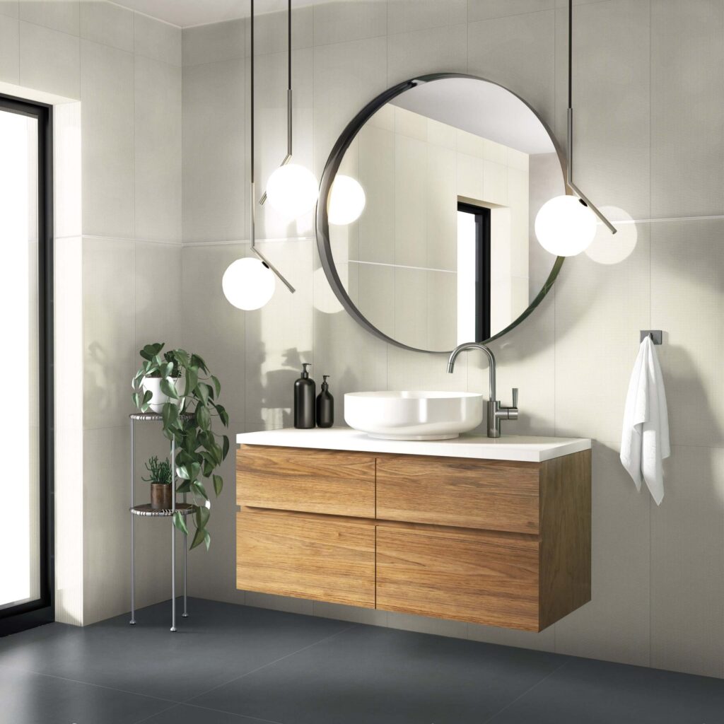 iluminação para bancada de banheiro