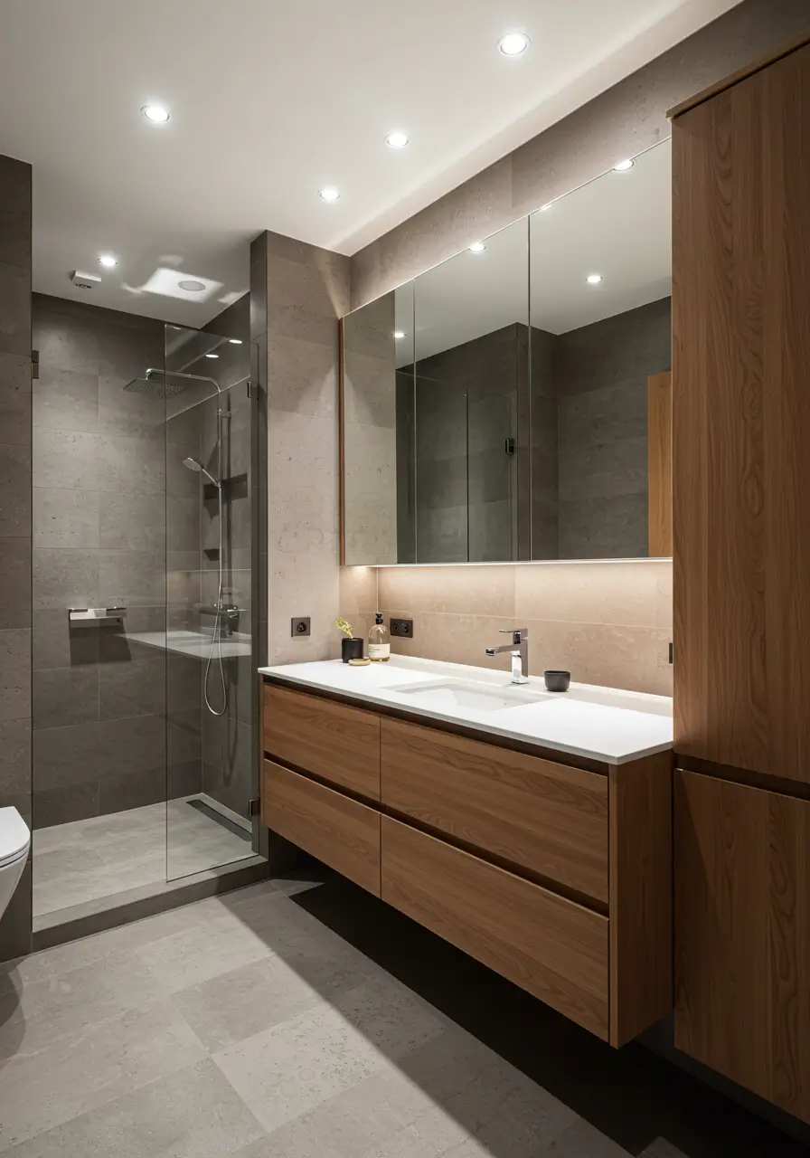 erros comuns ao iluminar bancada de banheiro