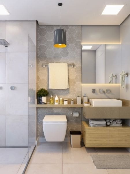 arandelas vs fitas de led para bancada de banheiro