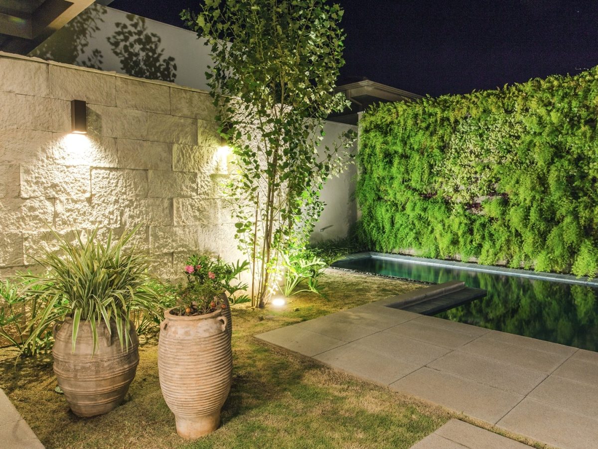 ideias iluminação jardim inverno aconchegante