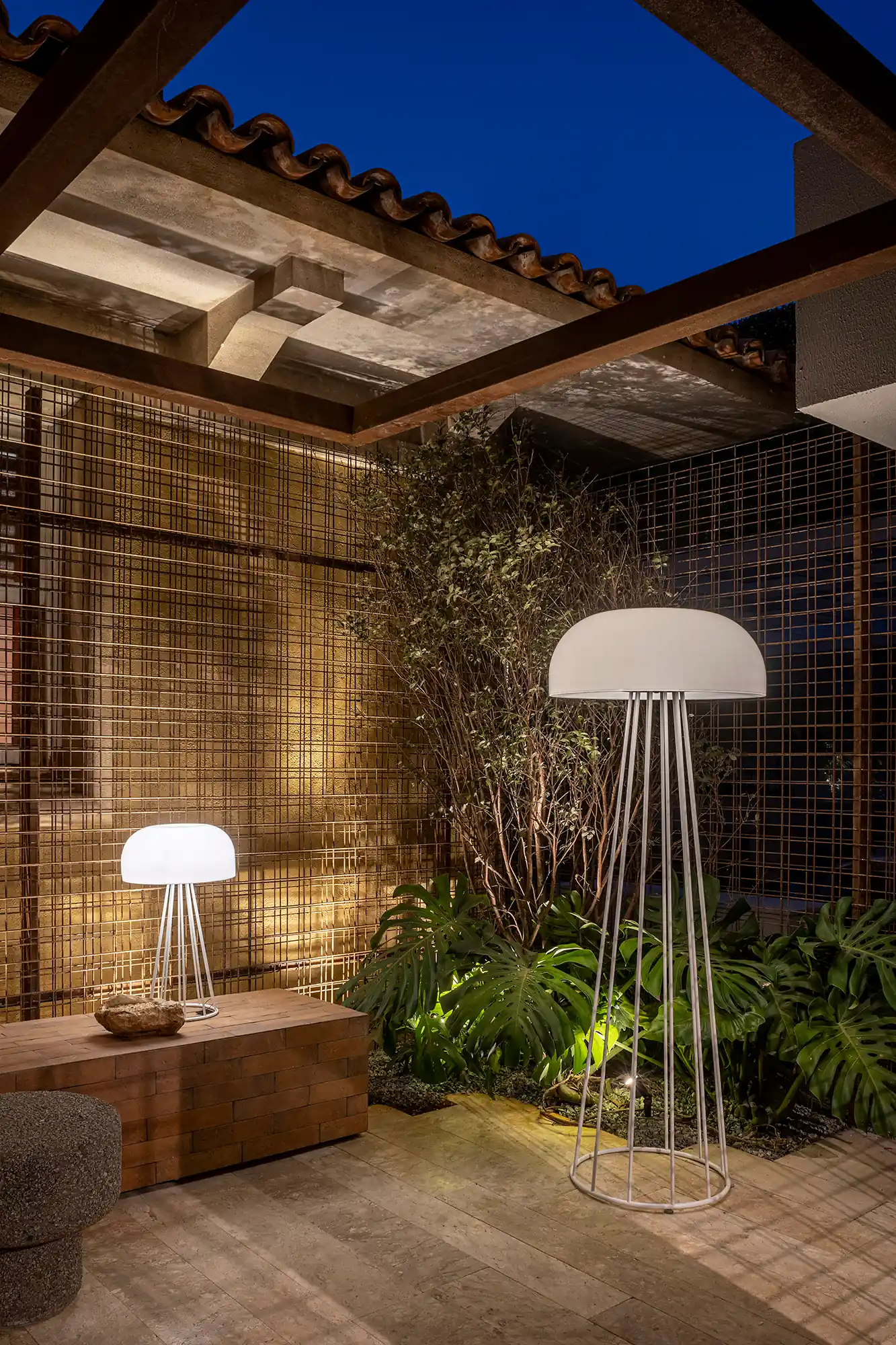 custo instalação iluminação jardim inverno