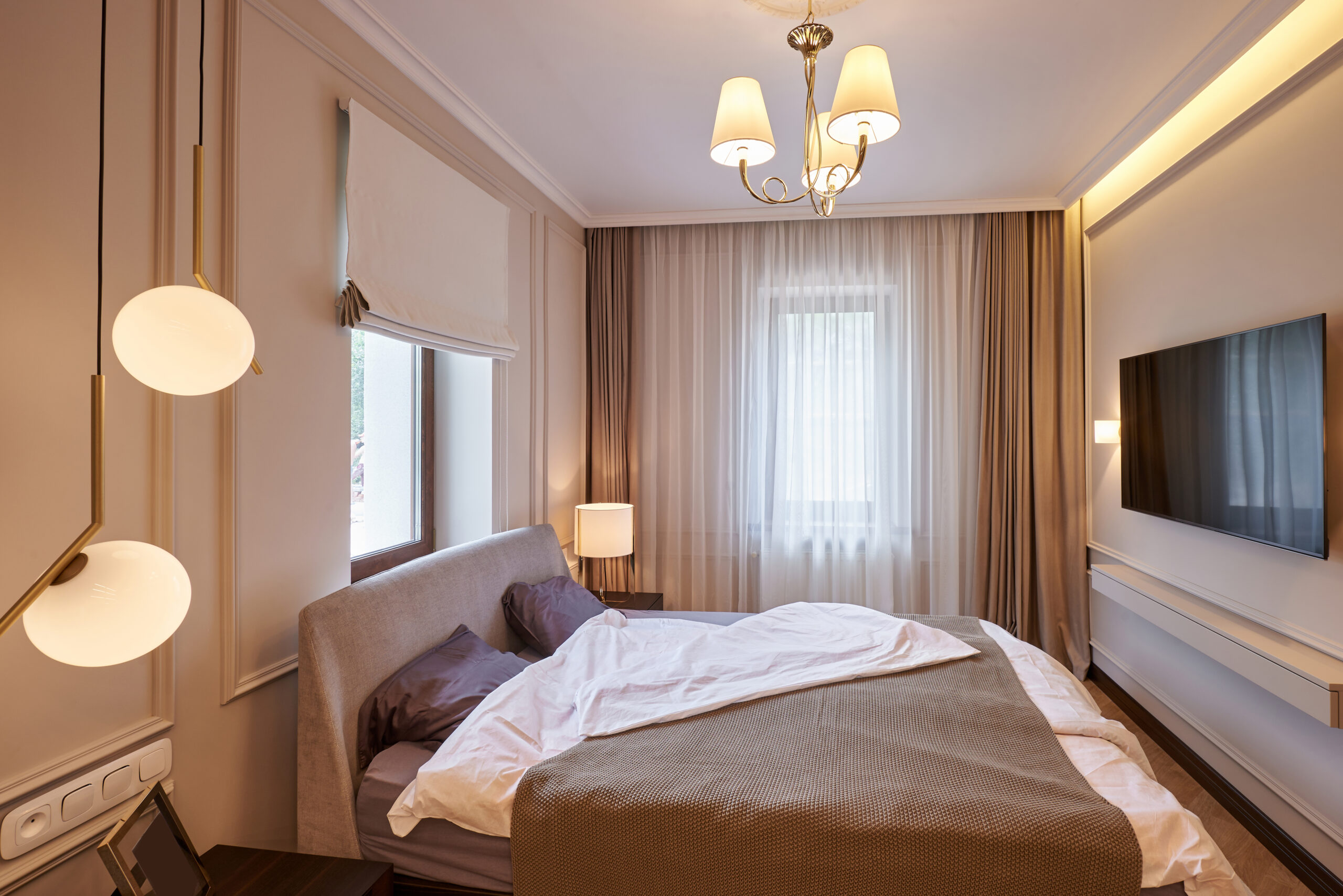 iluminacao para quarto de casal