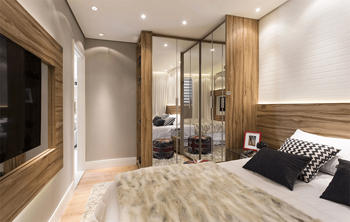 10 ideias de iluminação para quarto de casal moderno