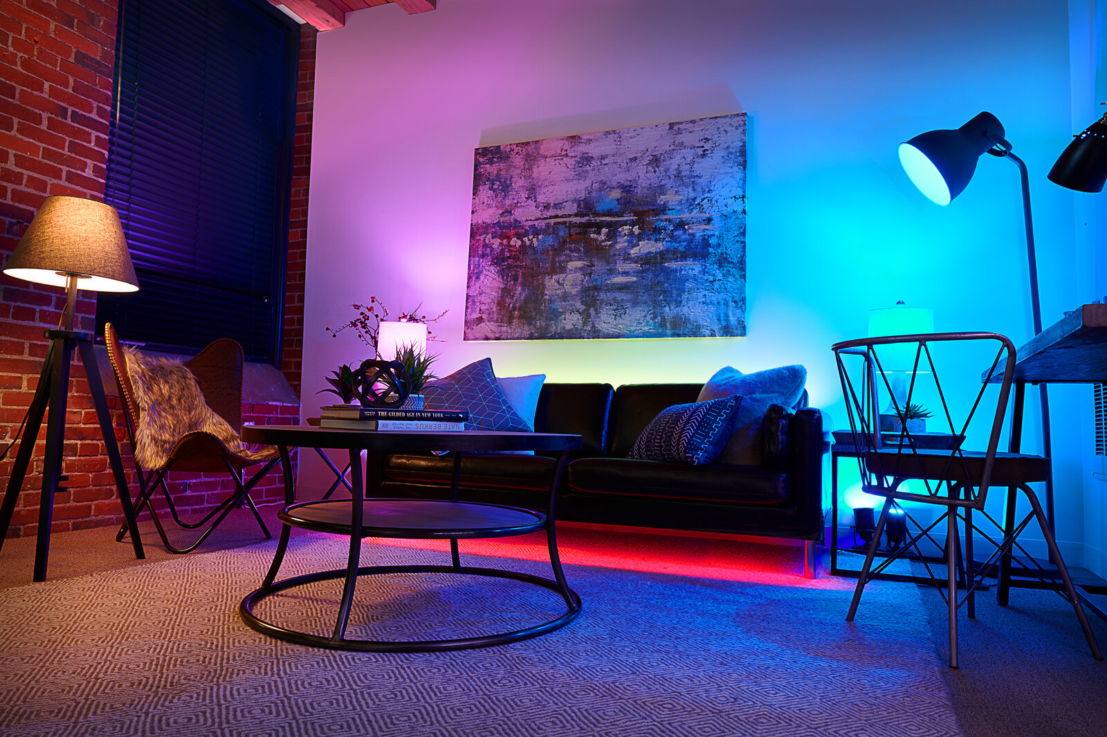 iluminacao para sala de estar