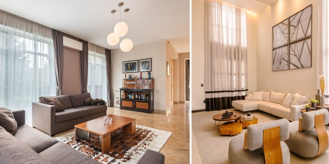 ideias de iluminação para sala de estar pequena