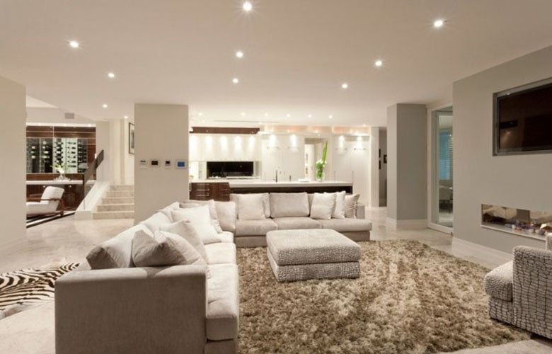 iluminacao para sala de estar