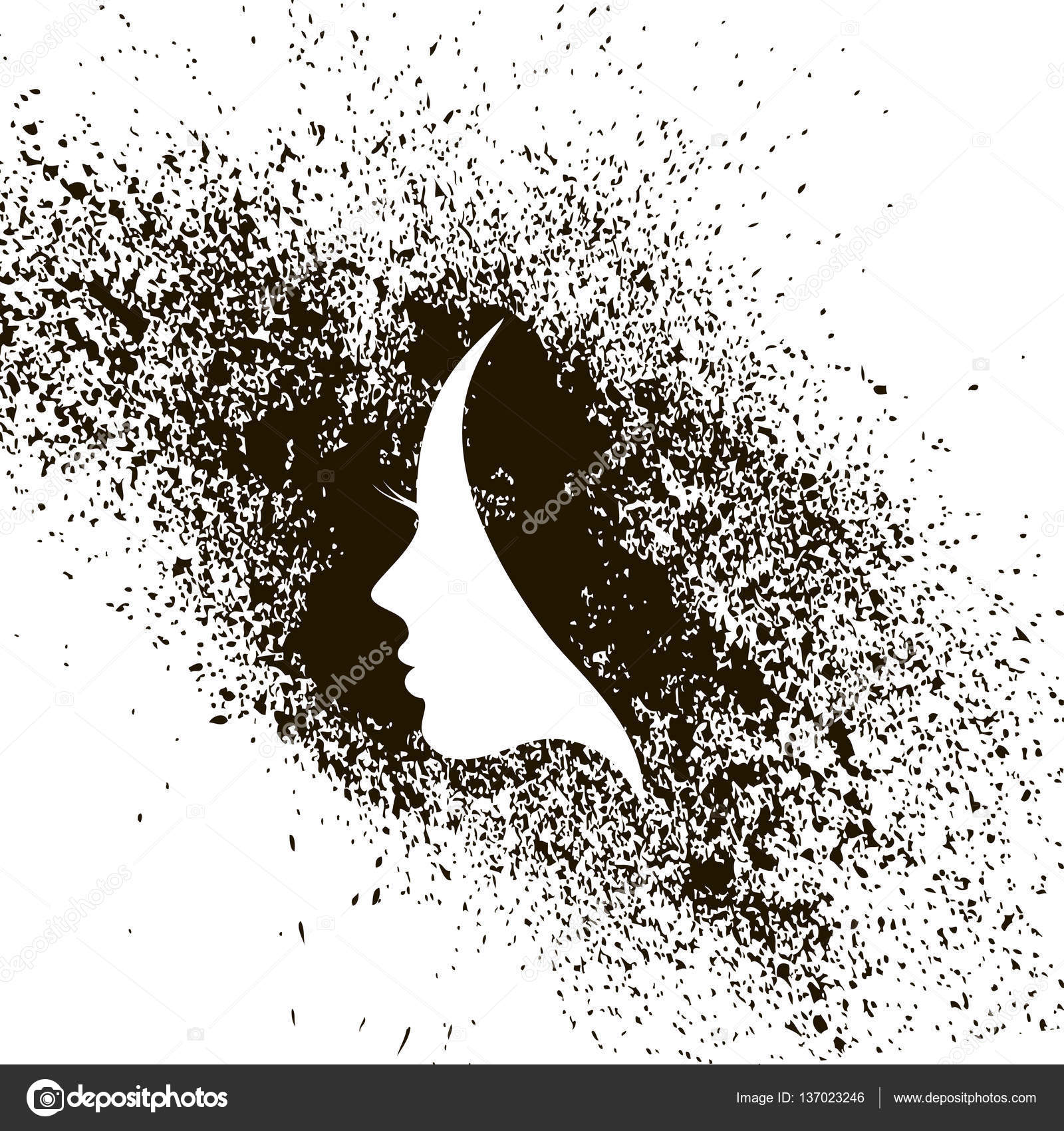 banco de imagens perfil feminino