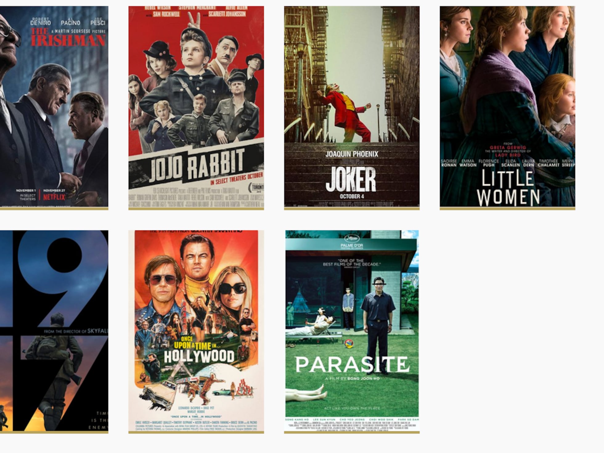 Filmes de terror com alta crítica