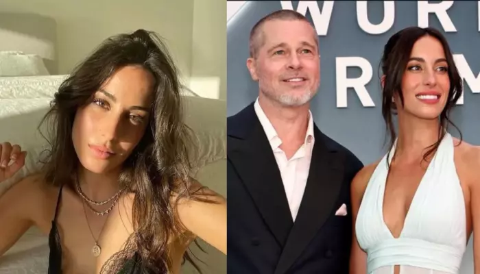 Ines de Ramon e Brad Pitt