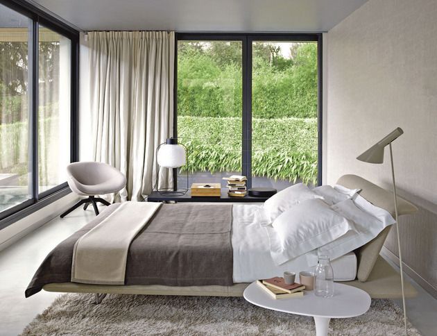 Janela de vidro temperado para quarto