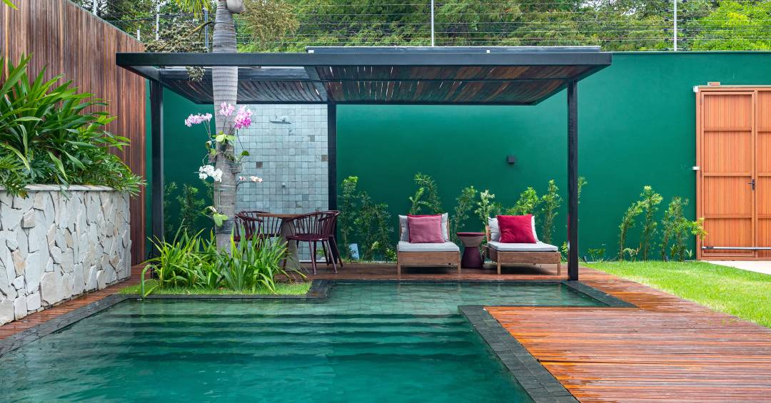 quanto custa um pergolado com piscina de fibra