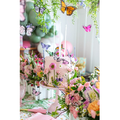 jardim das borboletas decoração