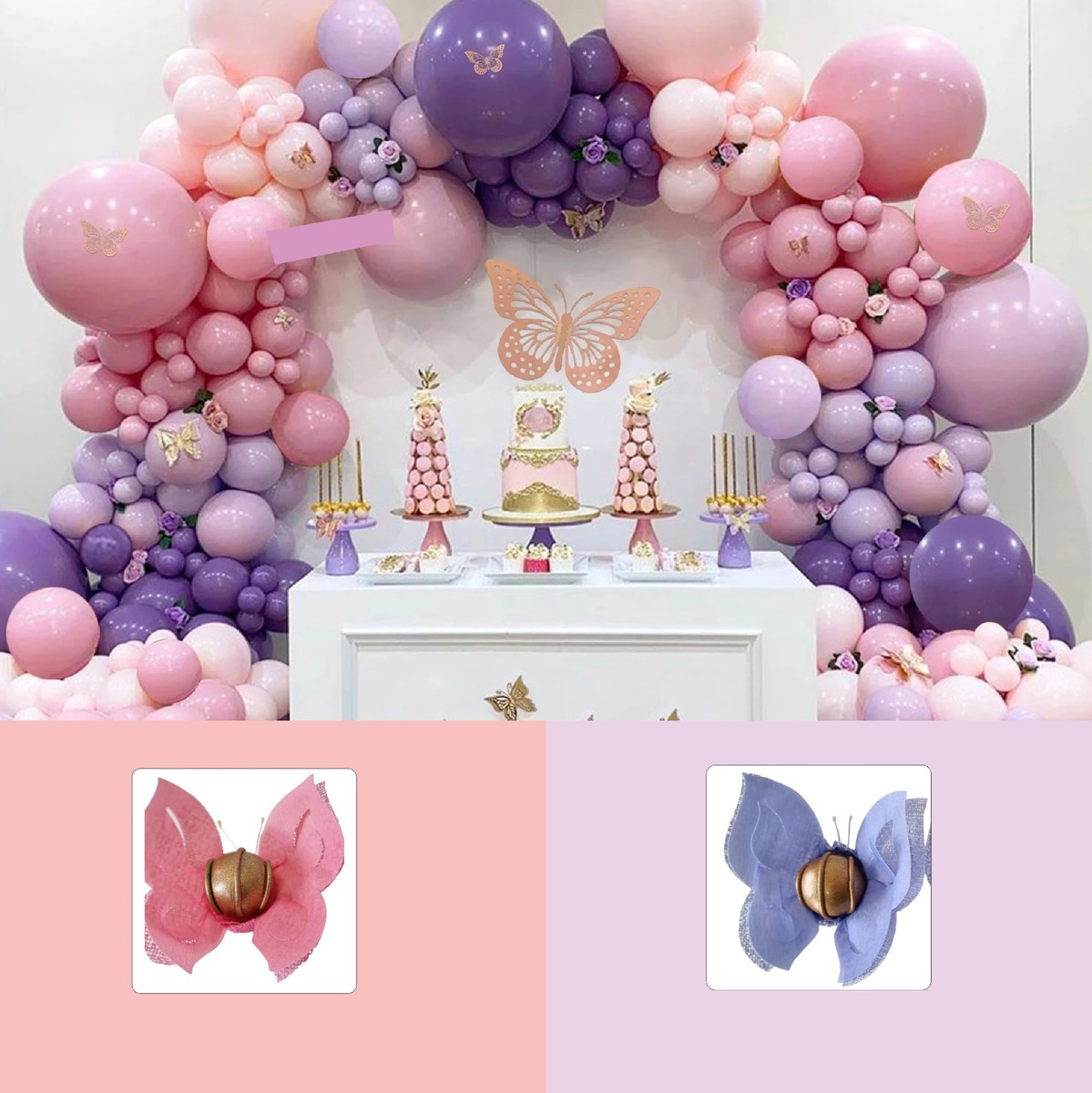 jardim das borboletas decoração