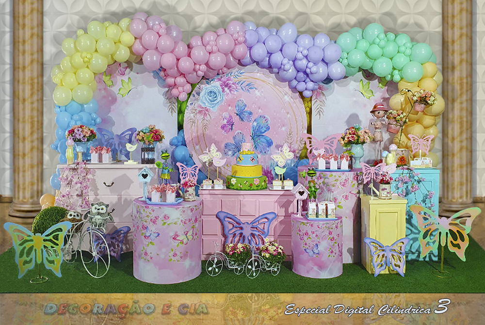 erros comuns ao decorar festa jardim das borboletas