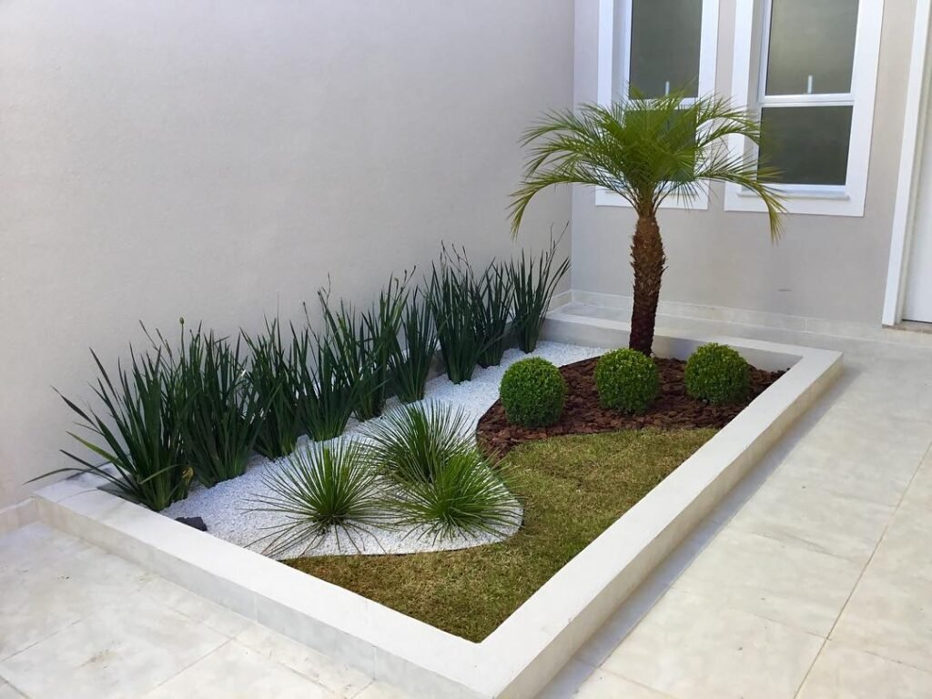 ideias de jardim simples e pequeno para inspirar