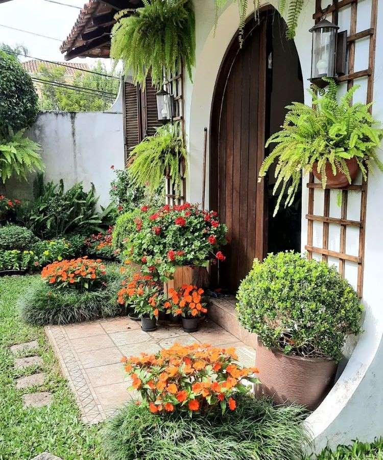 ideias de jardim simples e pequeno para inspirar