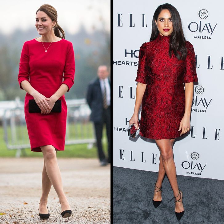 kate middleton vestido vermelho