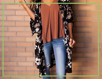 como usar kimono feminino para um look boho chic