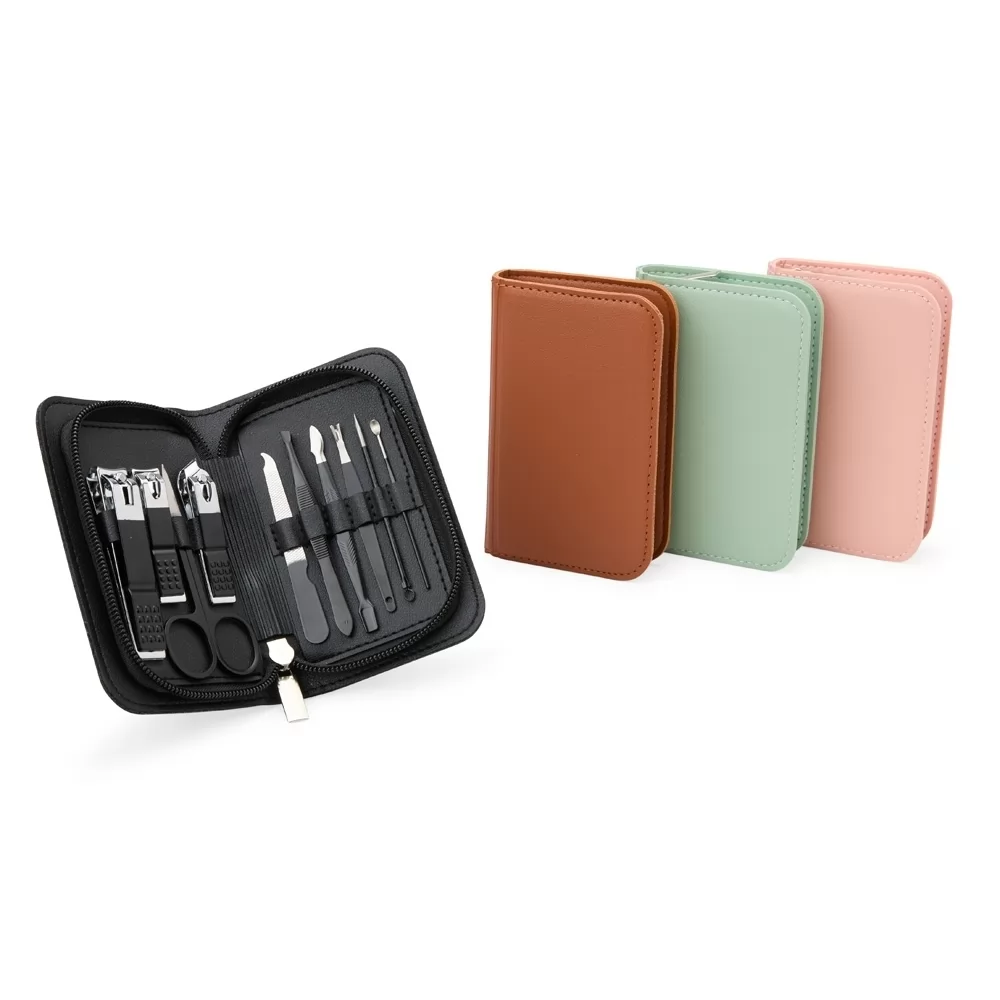 kit manicure profissional 18 peças aço inoxidável