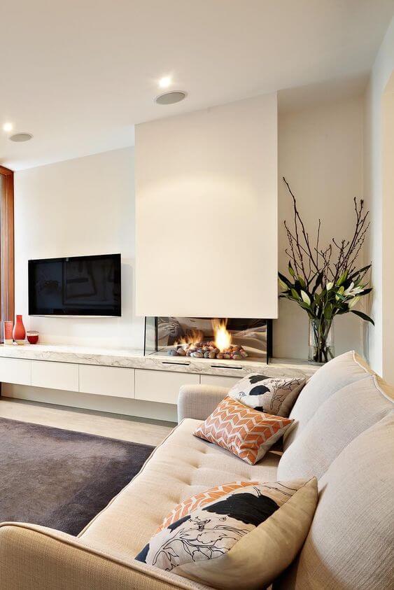 lareira de canto ecológica