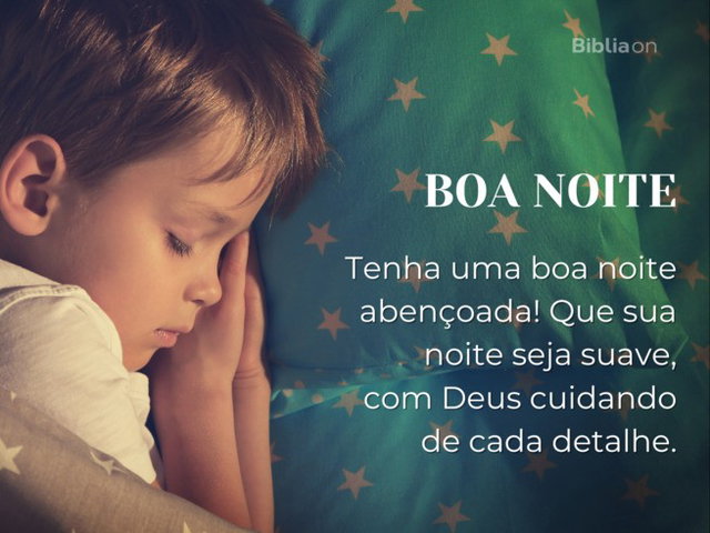 pensamentos de boa noite com deus