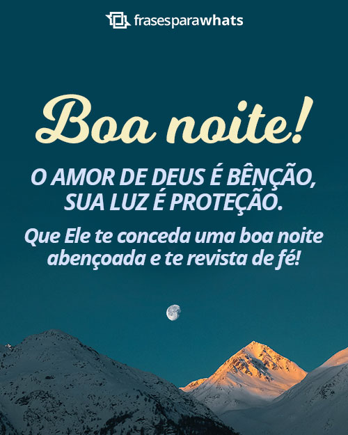 oração de boa noite com deus